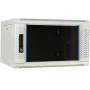 DSIT DS6406W 6U Wandmontage-Serverschrank mit Glastür, Weiß, 600 x 450 x 367 mm