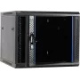 DSIT DS6609 9U Wandmontage-Serverschrank mit Glastür, 600x600x501 mm, Schwarz