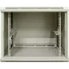 DSIT 12U reversibler Wandmontage-Server-Schrank mit Glastür, Weiß, 600x600x635 mm