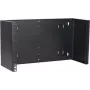 DSIT 6U 19-Zoll Wandmontage-Offener Rahmen-Rack, fest, 180 mm Tiefe, Schwarz (DS-WMB6-S)