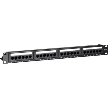 DS-IT CAT 5e UTP 24-Port 19-Zoll-Rackmount-Patchpanel (DS-Patch5-24UTP)