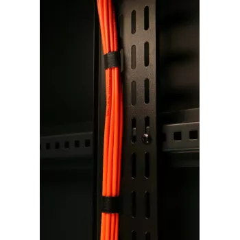 DS-IT Vertikales Kabelmanagement-Panel 22U Schwarz