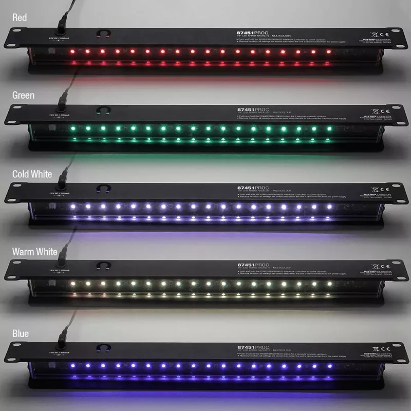DSIT DS-LT-D2 19-Zoll-1U-Rack-LED-Beleuchtung, mehrfarbig