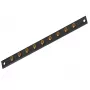 DSIT DS-Earth 19-Zoll 10-Port Rack-Erdungsschiene