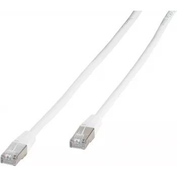 Vivanco Cat.6 F/UTP Ethernet-Patchkabel, 2 m, Weiß (VVITLANC620W)