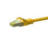 DSIT Cat.7 S/FTP PiMF RJ45 Netzwerkkabel, 3m, Gelb - 10Gbps, 600MHz, PoE++