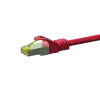 DSIT Cat.7 S/FTP PiMF Netzwerkkabel RJ45 - 7,5 m Rot