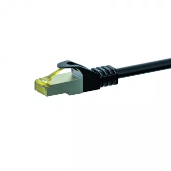 DSIT Cat.7 S/FTP (PiMF) RJ45 Netzwerkkabel, 50m, Schwarz