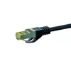DSIT Cat.7 S/FTP (PiMF) RJ45 Netzwerkkabel, 50m, Schwarz