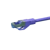 DSIT CAT 6a Netzwerkkabel LSOH - S/FTP - 0,25 m - Violett (DC-6A8-002)