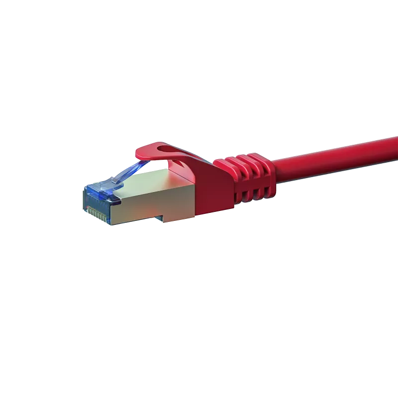 DSIT CAT 6a S/FTP LSOH Netzwerk-Patchkabel, 5m, Rot