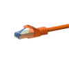 DSIT CAT 6a S/FTP LSOH Ethernet-Patchkabel, 5 m, Orange