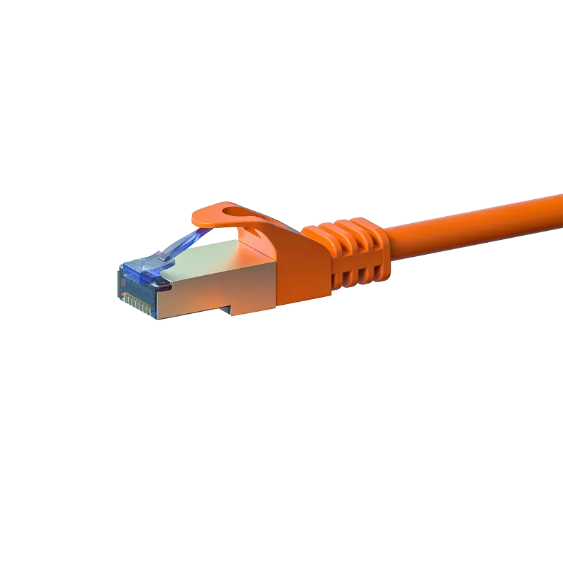 DSIT CAT 6a S/FTP LSOH Ethernet-Patchkabel, 5 m, Orange