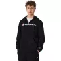 Herren Champion Full Zip Hoodie Schwarz 220255 KK001 M