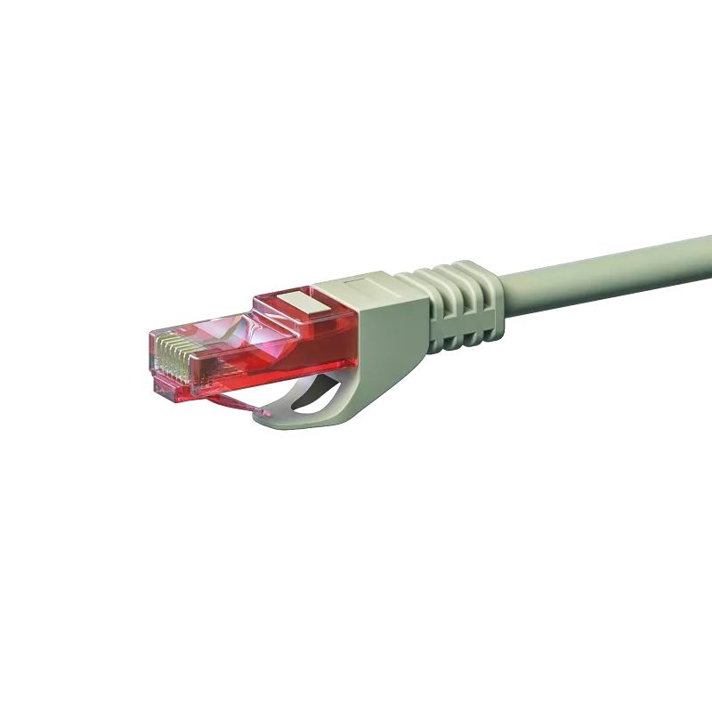 DSIT CAT6 Netzwerkkabel U/UTP 50m Grau 100% Kupfer (DC-61-500)