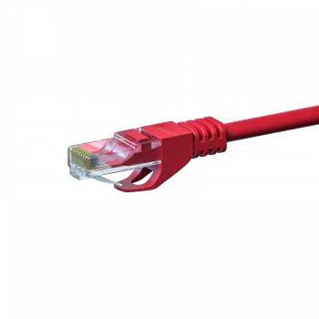 DSIT CAT 6 U/UTP Patchkabel, 1 m, Rot, CCA, RJ45, Gigabit Ethernet