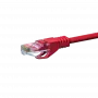 DSIT CAT 6 U/UTP Patchkabel, 1 m, Rot, CCA, RJ45, Gigabit Ethernet