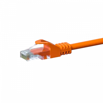 DSIT CAT 5e U/UTP Netzwerk-Patchkabel, 2m, Orange, CCA, RJ45, Gigabit Ethernet