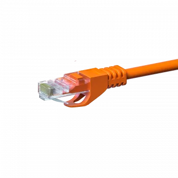 DSIT CAT 5e U/UTP Netzwerk-Patchkabel, 2m, Orange, CCA, RJ45, Gigabit Ethernet