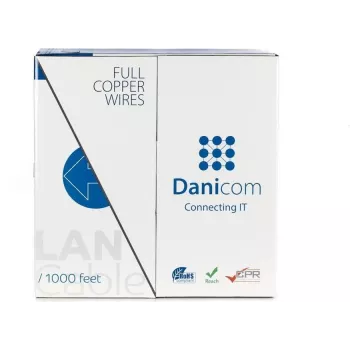 DSIT DANICOM CAT6 UTP 305m PVC (Fca) Solid Copper Netzwerkkabel