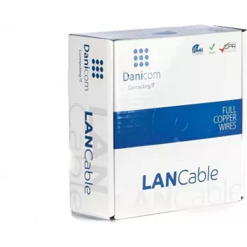 DSIT DANICOM CAT6 UTP 50m PVC (Fca) Netzwerk-Installationskabel