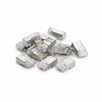 DSIT SFTP RJ45 CAT6a Netzwerkstecker für flexible Kabel - 10er-Pack