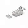 DSIT SFTP RJ45 CAT6a Netzwerkstecker für Litzenleiter (Massivleiter) - 10 Stück