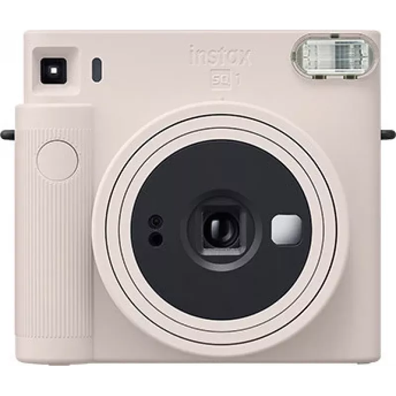 Fujifilm Instax Square SQ1 Sofortbildkamera mit Film, Kreideweiß (70100148677)