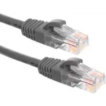 DSIT UTP CAT6a Patchkabel, 0,25 m, Grau, 100% Kupfer, 10GbE, RJ45