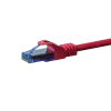 DSIT CAT6a U/UTP 100% Kupfer Ethernet-Patchkabel, 1m, Rot