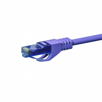 DSIT CAT6a Netzwerkkabel 100% Kupfer - U/UTP - 2 Meter - Violett (DC-U6A8-020)