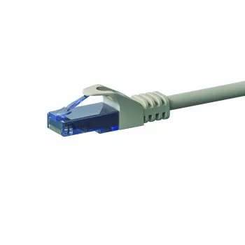 DSIT CAT6a U/UTP 100% Kupfer Netzwerk-Patchkabel 7,5m Grau
