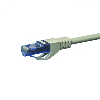 DSIT CAT6a U/UTP 100% Kupfer Netzwerk-Patchkabel 7,5m Grau
