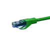 DSIT CAT6a U/UTP 100% Kupfer Ethernet-Patchkabel, 10m, Grün, RJ45, 10Gbps, 500MHz, Litze, PVC-Mantel