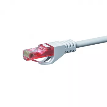 DSIT CAT6 U/UTP Gigabit Ethernet Patchkabel, 0,15 m, Weiß, 100% Kupfer, RJ45, 250 MHz, PVC-Mantel