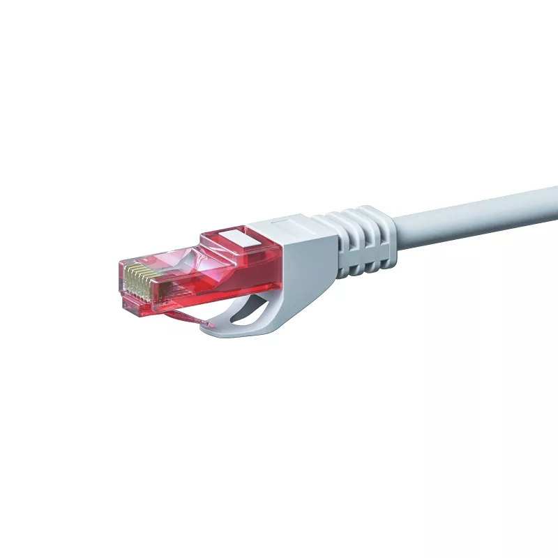 DSIT CAT6 U/UTP Gigabit Ethernet Patchkabel, 0,15 m, Weiß, 100% Kupfer, RJ45, 250 MHz, PVC-Mantel