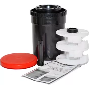 AP Compact Entwicklerdose APP321100 mit 2 Multiformat-Spiralen (135/126/127/120/220), für 2 Filme
