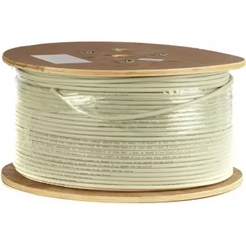 DSIT CAT6A SFTP 500m Installationskabel mit Massivleiter - LSZH B2ca - Blau