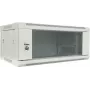 DSIT DS6404W 4U Wandmontage-Serverschrank mit Glastür, 600 x 450 x 280 mm, Weiß