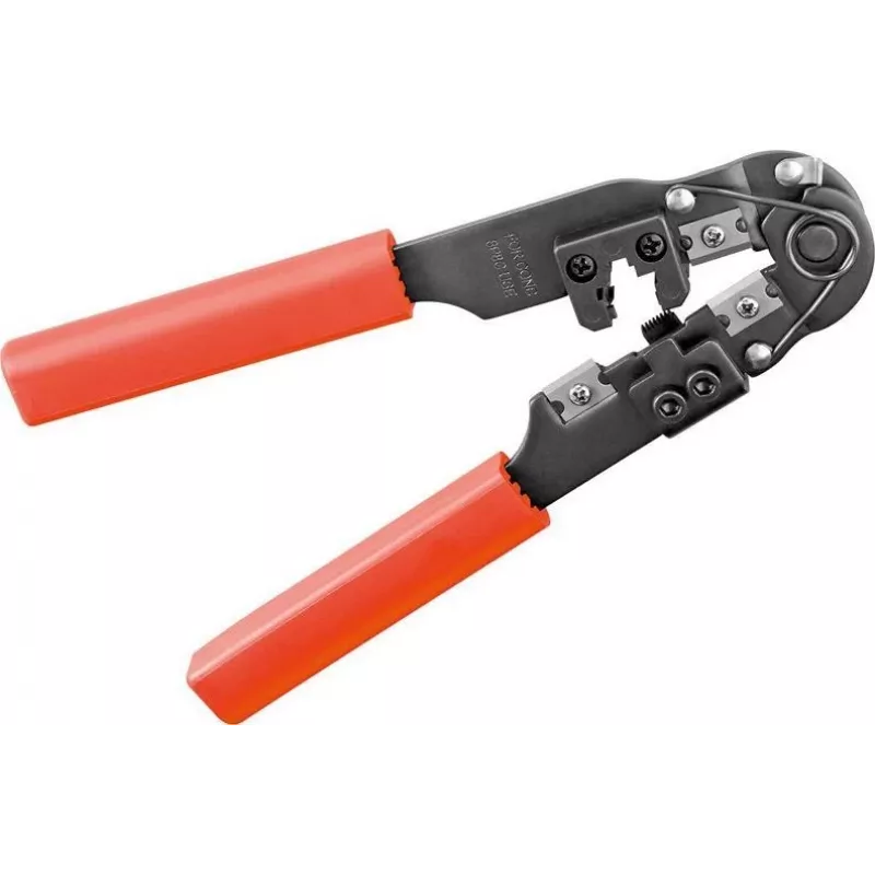 DSIT DC-TOOL-RJ45 RJ45 Crimpzange mit Kabelcutter und Abisolierzange