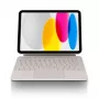 Decoded Magnetische Tastatur mit Trackpad für iPad 10,9 Zoll (10. Generation) und iPad 11 Zoll (A16) - Lehm