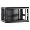 DSIT DS6404-F 4U Wandmontage-Servergehäuse mit Glastür, unmontiert, 600 x 450 mm