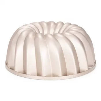 Patisse PAT-04502 Antihaft-Kohlenstoffstahl Mini-Gugelhupf-Set, 6-teilig, Schwarz
