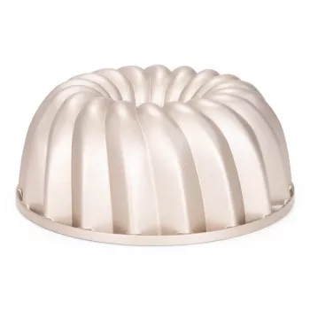 Patisse PAT-04502 Antihaft-Kohlenstoffstahl Mini-Gugelhupf-Set, 6-teilig, Schwarz