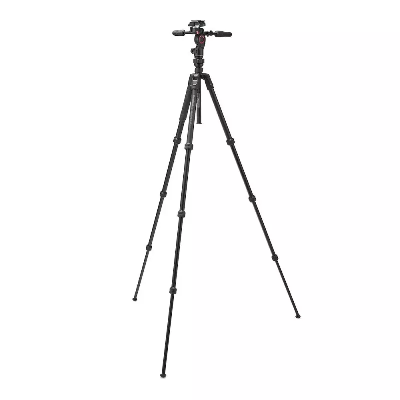 Manfrotto Befree GT PRO 3-Wege-Stativ-Set mit 3-Wege-Neiger und Tasche