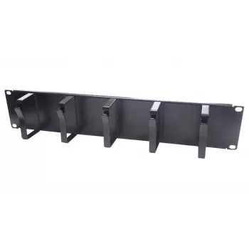 DS-IT 19 inch Kabelmanagement-Panel, Metall - 2U (DS-1904-2U)