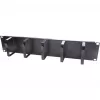 DS-IT 19 inch Kabelmanagement-Panel, Metall - 2U (DS-1904-2U)