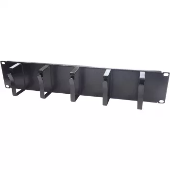 DS-IT 19 inch Kabelmanagement-Panel, Metall - 2U (DS-1904-2U)