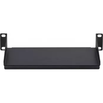 DSIT DS-FH10 10 inch 1U festes Rack-Regal für Server-Schränke, Schwarz, 250 x 136 x 44 mm