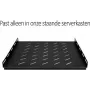 DSIT DS-FH100 festes Regal für 1000 mm tiefe Server-Racks, 1U, 19 inch, schwarz